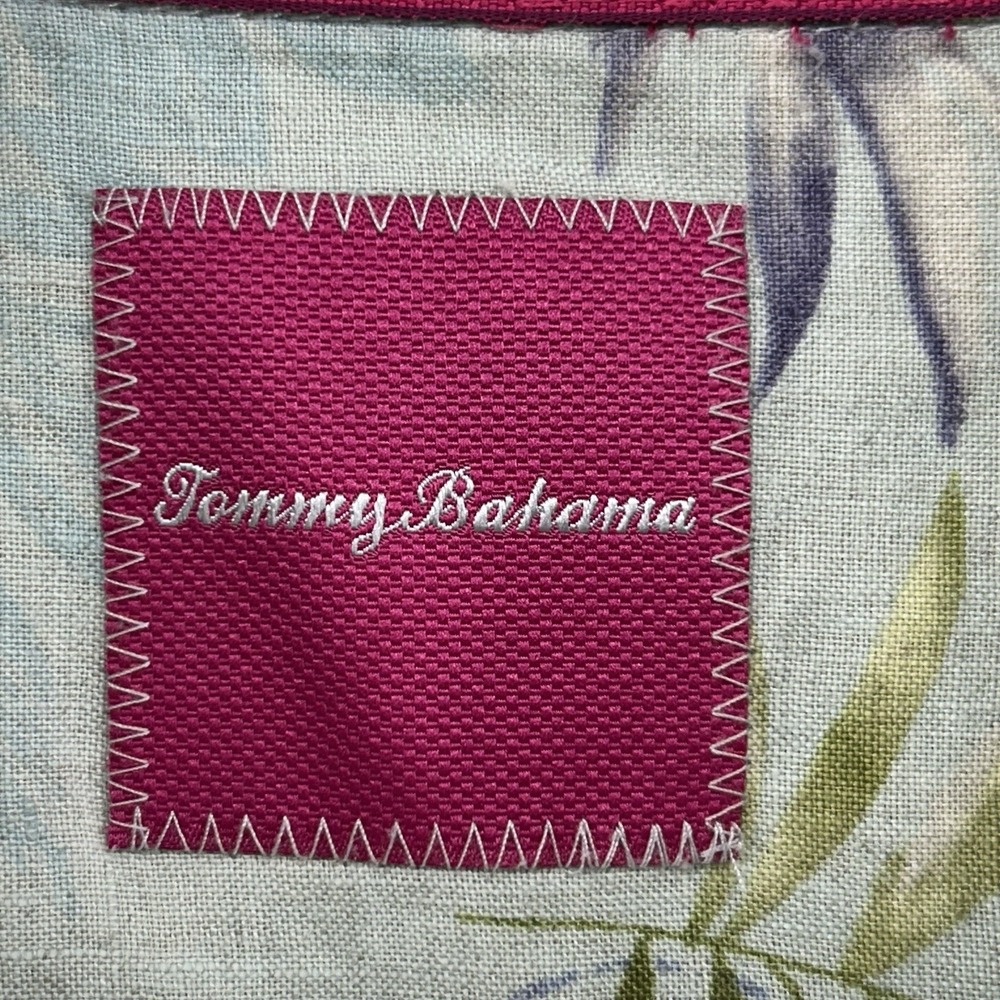 Tommy Bahama Hawaiian Shirt Men Size XL Multicolor 100% Silk Short Sleeve Summer - Picture 3 of 7
